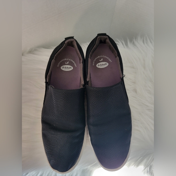 Dr Scholl's Women Black Slip-On Sneakers, Size 6.5 - Picture 6 of 7